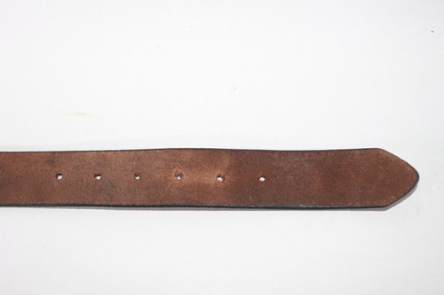 Cintura Calvin Klein 32" marrone vintage di design - Foto 14 di 19