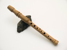 SOPILKA Ukrainian Chromatic Figured Prima Soprano in C concert recorder 3  bag