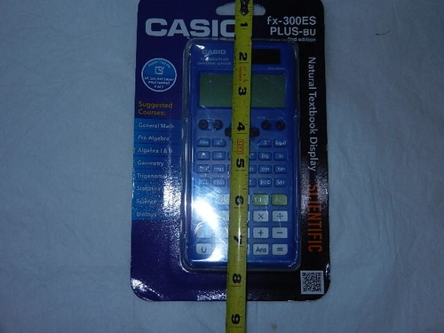 new Casio FX-300ES Plus-BU 2nd edition Scientific calculator blue fx 300 es bu - Picture 9 of 9