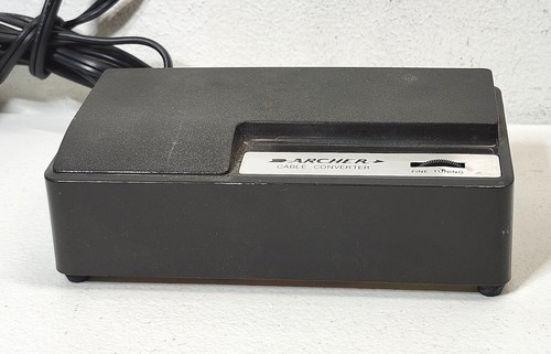 Archer Coaxial Cable Converter Black #469121 - Picture 1 of 6
