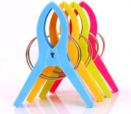 Beach Towel Clips, Beach Clips, Towel Clips for Beach Chairs Cruise, Heavy Duty - Picture 6 of 12