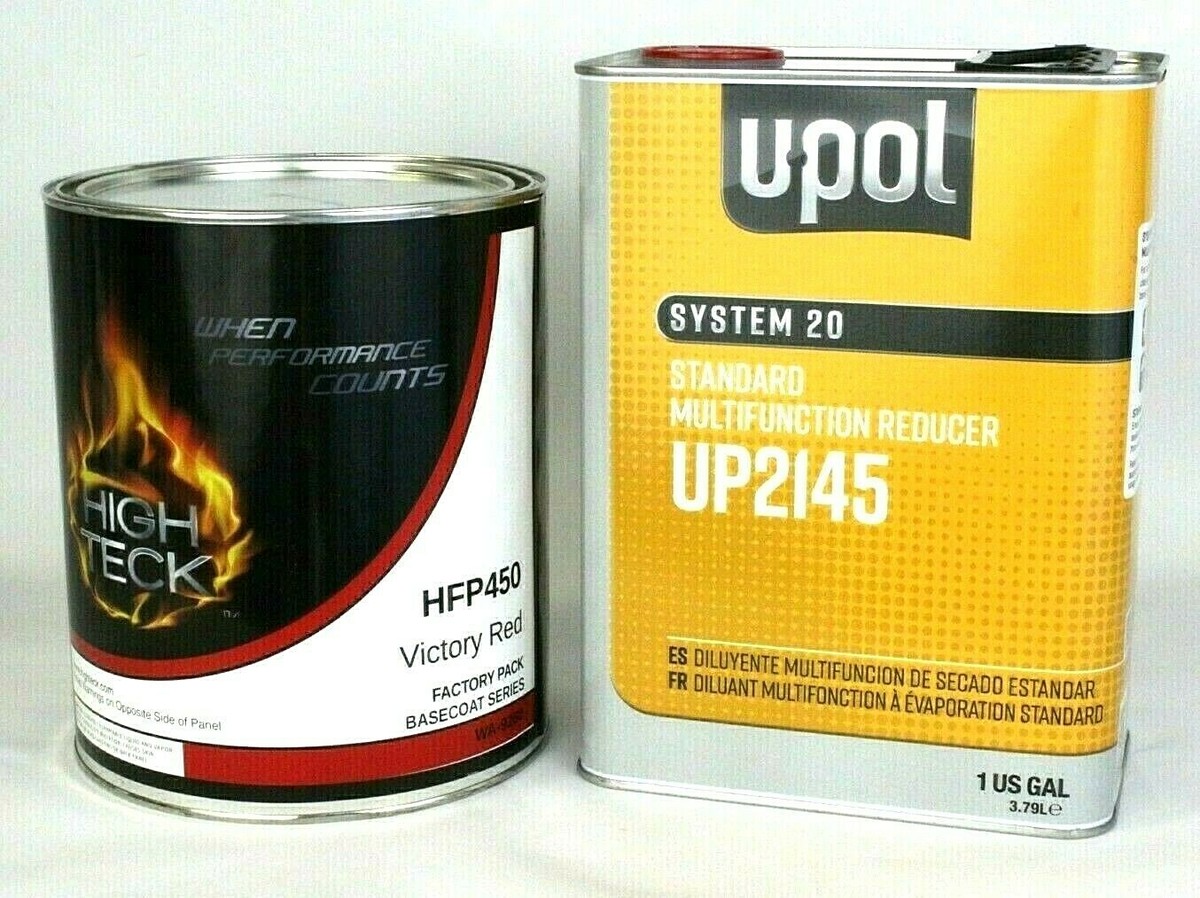Victory Red GM WA9260 Basecoat Paint Gallon HIGH TECK HFP450
