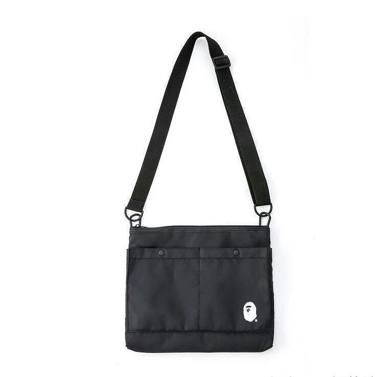 Bape shoulder bag black clearance