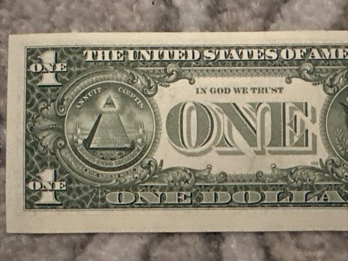 SERIES 2001 STAR $1 Dollar Bill - LOW SERIAL NUMBER "C0033553X✯” L✯✯K - REPEATER - Picture 11 of 16