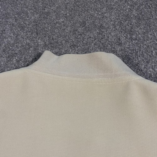 Norm Thompson Full Zip Silk Bomber Jacket Adult 2XL Beige Teflon Casual - Picture 21 of 23