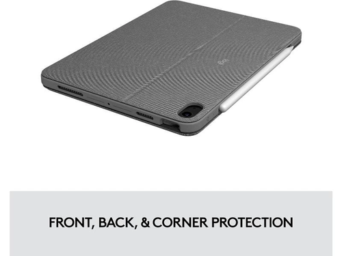 Logitech Combo Touch Keyboard Trackpad per iPad Air 4a/5a Generazione 11" M2 M3 - Grigio - Foto 4 di 13
