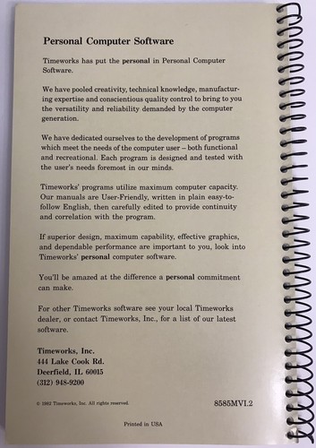 Commodore 64 128 Word Writer by Timeworks Word Processor with Spell Check - Picture 3 of 11