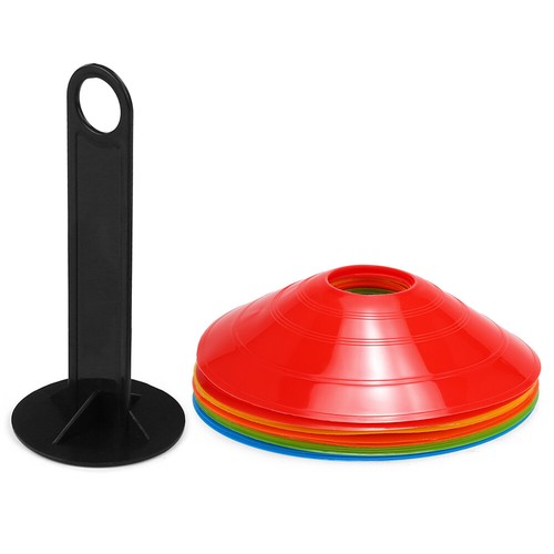 15pcs Agility Disc Cone Set Multi Sport Training Space Cones with Plastic J2R5 - Picture 9 of 10