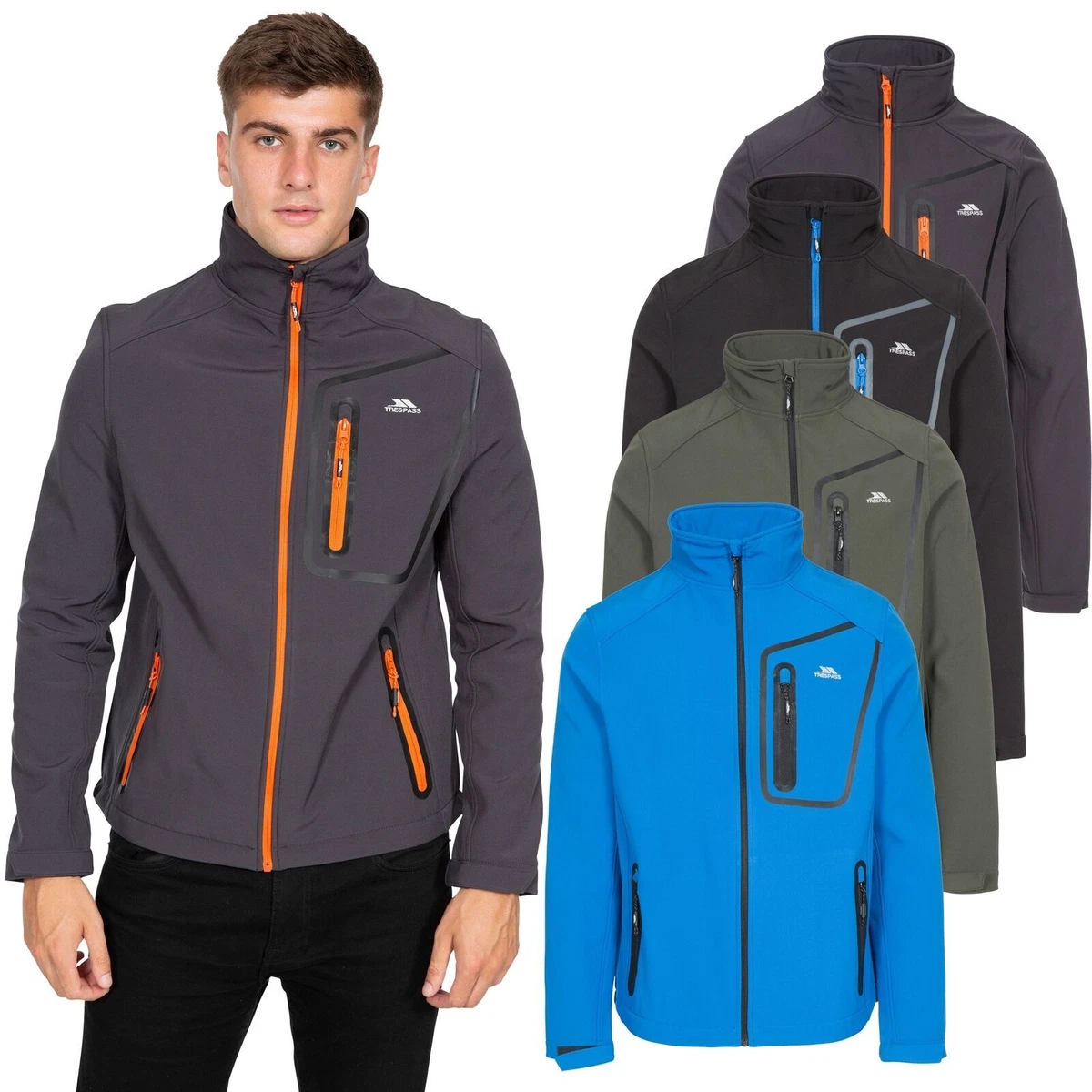 Trespass mens cheap softshell jacket