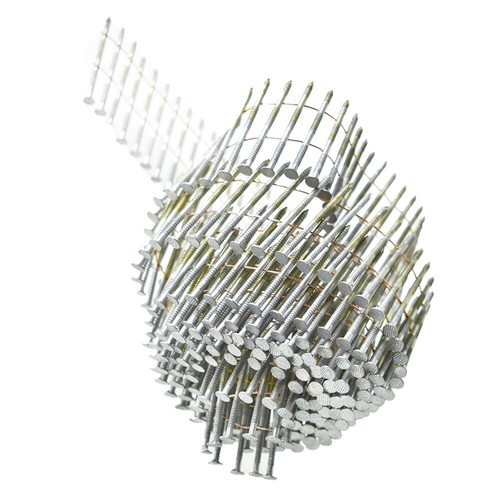 3600Pcs 15 Degree 2-1/2” x .092” Siding Nails Collated Wire Coil Full Round Head - Picture 5 of 6