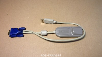P2CIM-AUSB Raritan Paragon II USB KVM Interface Module Cable Dongle CIM VGA