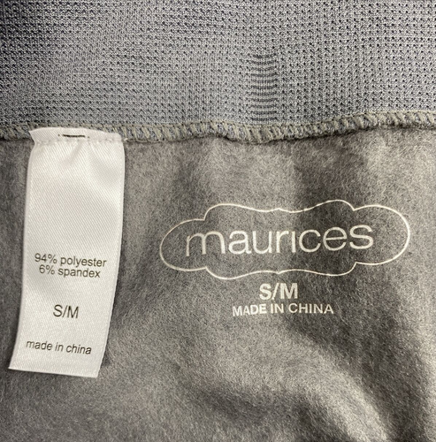 Maurice Leggings Womens Medium Gray Print Knit Stretch NWT - Bild 4 von 9