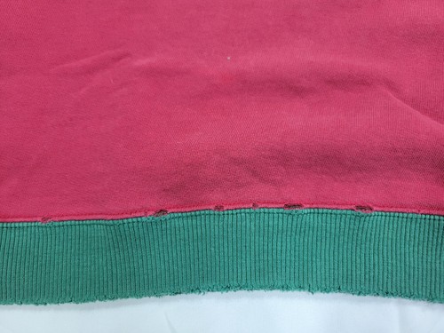 VTG 80’s Coca Cola Script Spell Out Sweatshirt USA Made Distressed SMALL - Picture 6 of 8