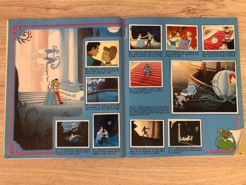 414- Album Cromos Completo LA CENICIENTA Walt Disney Panini 1993 sticker album - Imagen 20 de 24