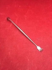 UNUSED VANTAGE Stainless Hupp Retractor 3 Sharp Prongs Double Ended 6.5"