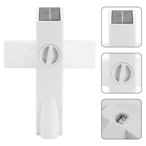 1/3/5PCS Solar Power LED Cross Light Eternal Memorial Lamp Garden Cemetery US - Picture 6 of 14