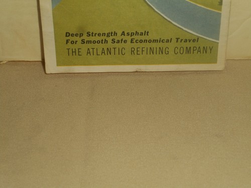 Vintage ATLANTIC Gas Service Station 1964 Road Map of PHILADELPHIA PENNSYLVANIA - Picture 11 of 12