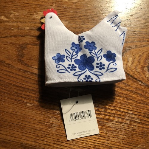 NevGisela Graham Blue & WhiteFlorhhal Chicken Egg Cosy Country Style - Picture 10 of 10