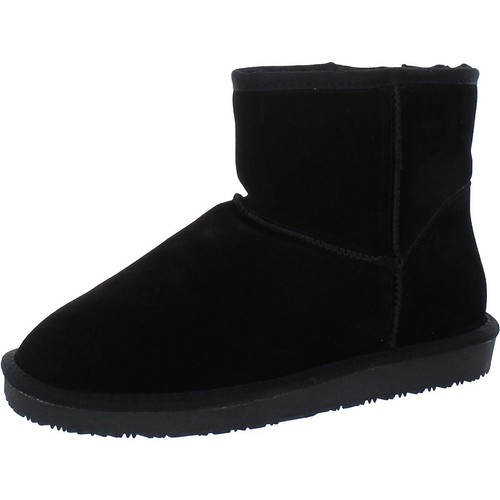 Gooce Damen-Stiefeletten Fingerhut Wildleder gefüttert zum Anziehen Stiefeletten BHFO 7524