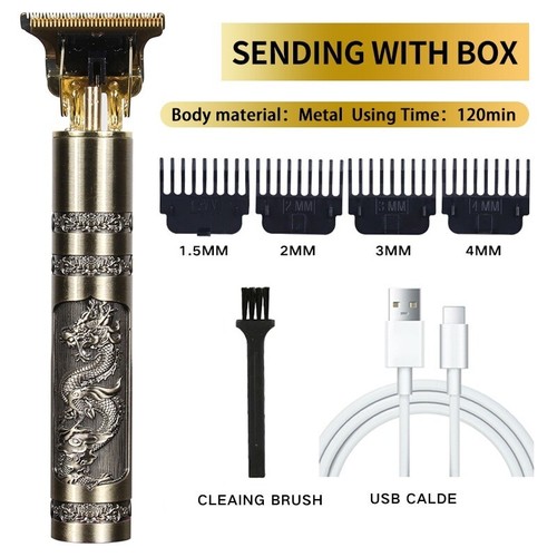 Vintage t9 Hair Trimmer Beard Clipper Cordless Barber Professional Cutting Machi - Picture 14 of 14