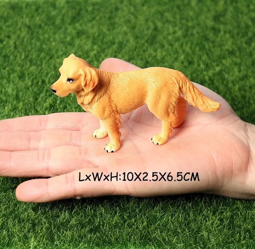 Retriever Dog Animal Toy PVC Action Figure Kids Toys Party Gifts - Picture 2 of 3