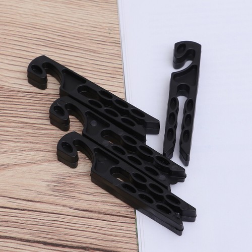 2 Pairs Outlet Hook Bracket Car Mounted Small Phone Smartphone Holder - Photo 10 sur 12