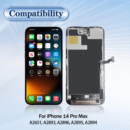 Conjunto de repuesto digitalizador táctil pantalla LCD para iPhone 14 Pro Max - Imagen 2 de 5