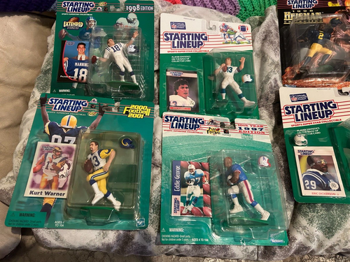 13 verschiedene FB SLUs mit Rookies Emmitt, Marino, Manning, Dickerson, George, Warner, James + 6 - Bild 4 von 8