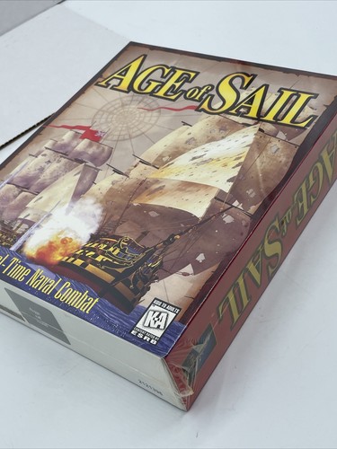 Age of Sail PC CD ROM Big Box Microsoft Windows, New, Sealed - Picture 5 of 5