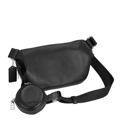 Coach Borsa Uomo Body CJ507 SVDTV ELIAS CINTURA BORSA Articolo Nuovo - Foto 3 di 9