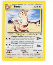 ~ESP~ SPANISH MINT Furret 35/111 Neo Genesis Unlimited Pokemon Card (LB3)