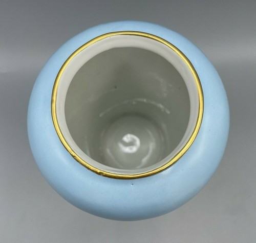 Z.S. & Co. Zeh, Scherzer & Co. Porzellan Vase mit Schwänen und Seerosen - Bild 7 von 10