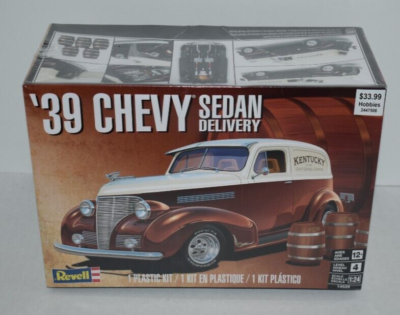 Revell '39 Chevy Delivery Sedan 1:24 Scale Plastic Model Kit | eBay