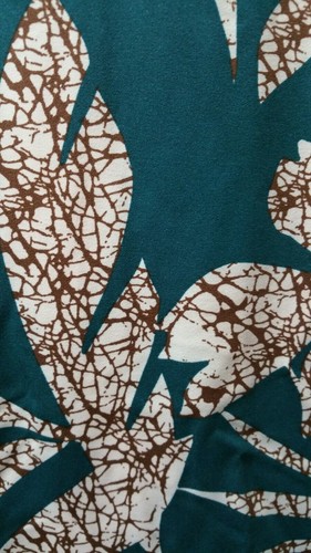 Swimsuits For All Plus 14 Swim Shirt Tunic Top Cover Up Mediterranean Palm Tree - Picture 4 of 7