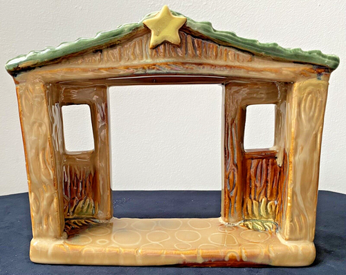 Crèche en céramique pour enfants Chritmasville par Ronnie Walter ~ lot de 12 pièces ~ 2005 ~ en boîte - Photo 12/16