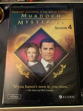 Murdoch Mysteries: Season 4 DVD Used
