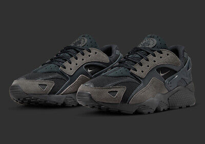 Nike Air Huarache Runner Black Medium Ash Anthracite DZ3306 Nike Air Huarache Runner Black Medium Ash Anthracite DZ3306