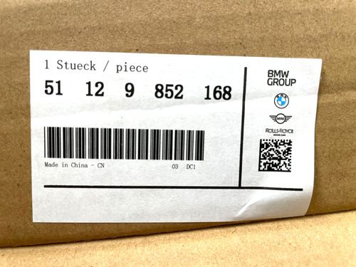 Gebraucht BMW 5er M Performance Shadow Line Grill glänzend schwarz G30 9852168 - Bild 7 von 7