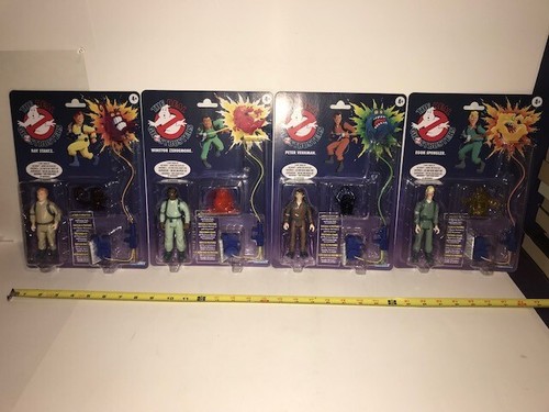 Set of 4 Hasbro Kenner THE REAL GHOSTBUSTERS Action Figures w/ Accessories NEW - Picture 12 of 12