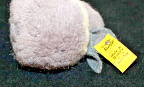 Vintage Set of 8 Assorted Steiff Wool Rabbits & Mice Germany - Picture 21 of 21