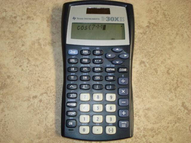 Texas Instruments Ti-30x IIS Scientific Calculator LCD Ti30xiis 2lines for sale online