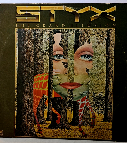 Vintage STYX The Grand Illusion A&M Records 1977 Vinyl Record SP 4637
