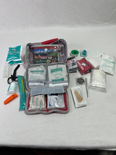 First Aid Emergency Kit 258 pcs for Camping, Sports, Travel, Car Home - Picture 3 of 3