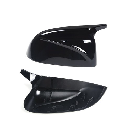 Gloss Black M-Style Wing Mirror Cover Caps for BMW X3 G01 X4 G02 30i M40i xDrive - Picture 5 of 12