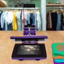 T Shirt Electric Press Machine Heat Press Machine 30*23cm/11.8 Inch *9 Inch 700W