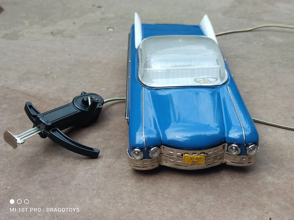 VINTAGE TOY CADILLAC ELDORADO CHAIKA ZIL GAZ CAR 60's SOVIET ERA
