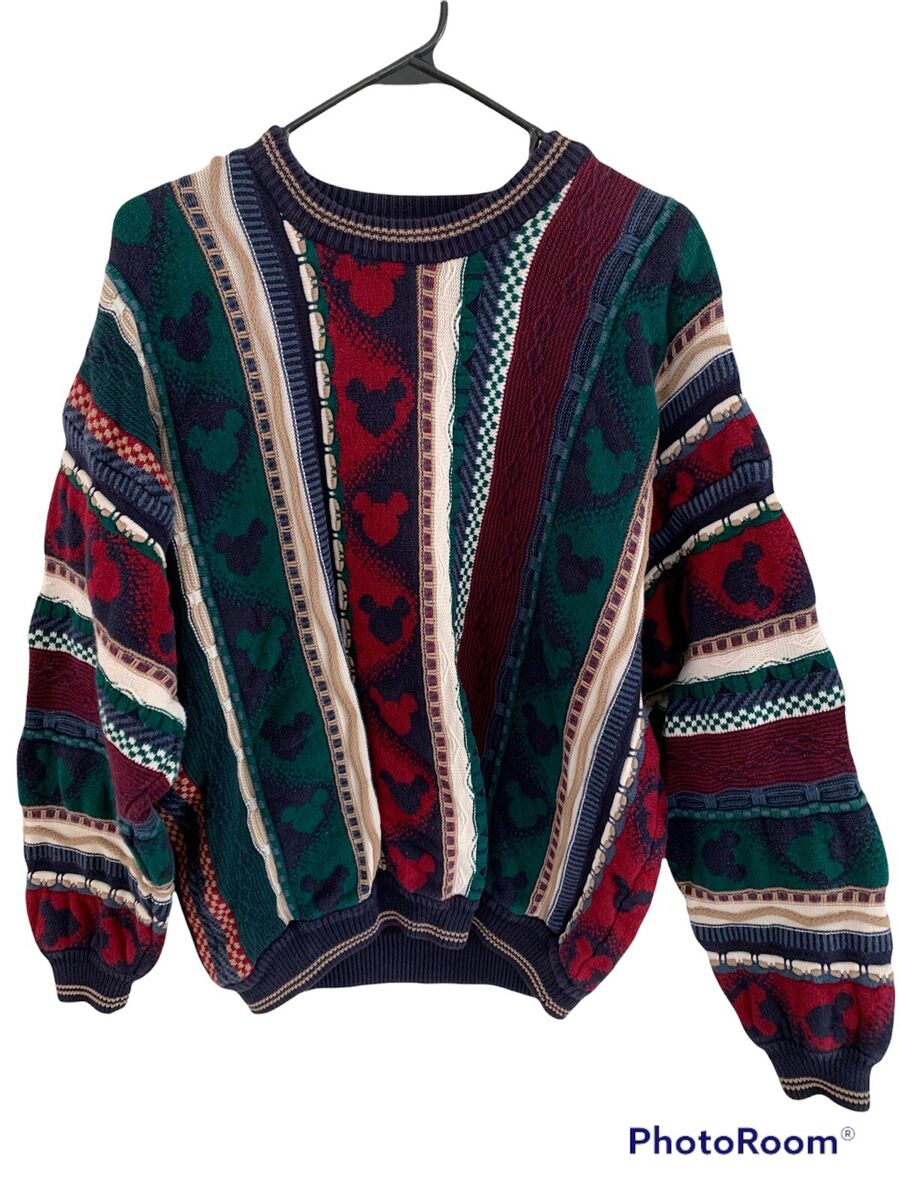 Vintage mickey mouse coogi sweater clearance