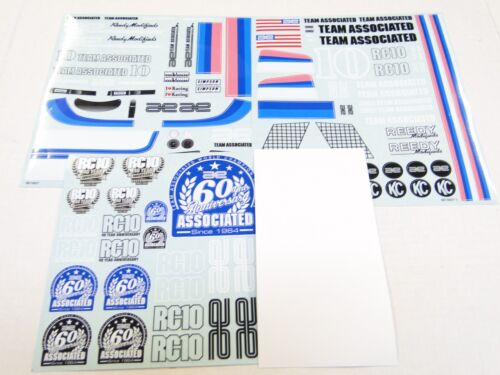 NEU Associated RC10 grün 40. Edition Karosserie klar unlackiert + Decals AJ5N - Bild 3 von 3