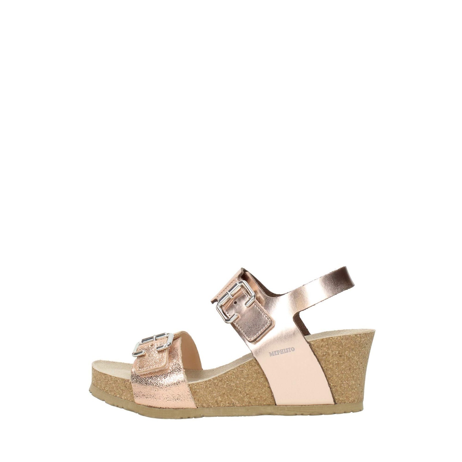 Мефисто - Сандалии Frauen Leder на танкетке Lissandra Old Pink Nur N.40