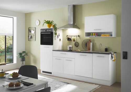 Cucina completa SAMPEYRE in laminato senza elettrodomestici, LAP 260x220x60 cm - Foto 14 di 14
